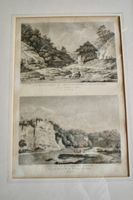 VUE D`UNE GORGE OU COULE LE TORRENT DU GOTTERON / SARINE